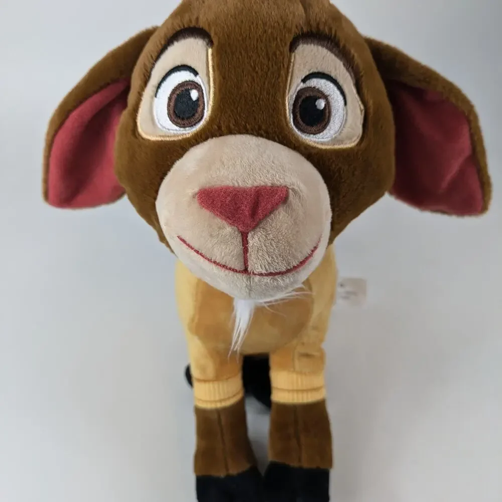 Disney Wish Gift Set Stuffed Valentino Plush Goat Fleece Blanket Throw 46x60